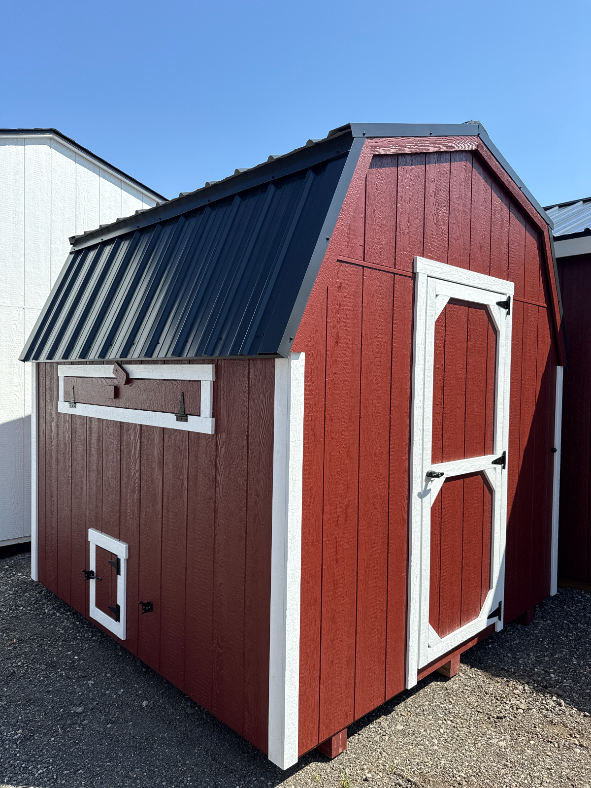 8' x 8' Gambrel Dutch Coop 8x8 for Farm Animal Shelter in Clinton, MI for sale in Clinton, MI